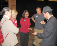 Magic for a hospitality suite